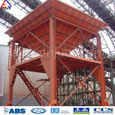 Industry Port Mobile Type Double Dust Collect Hopper