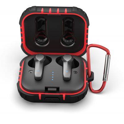 Earphone 400mah Stereo Anti-vibration Noise Caceling Ipx7 Waterproof With Hook Tws Earbuds photo-5