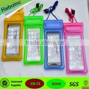 Colorful PVC waterproof bag for phone packing XYL-D-W062