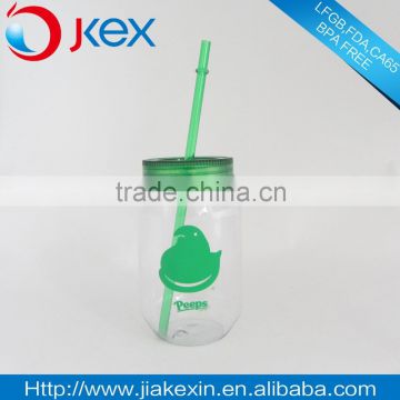 16/20/24/30 oz mason jar with straw, lid, handle, Hot, water bottle with BAP free