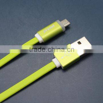 mobile phone cable micro usb cable with led light