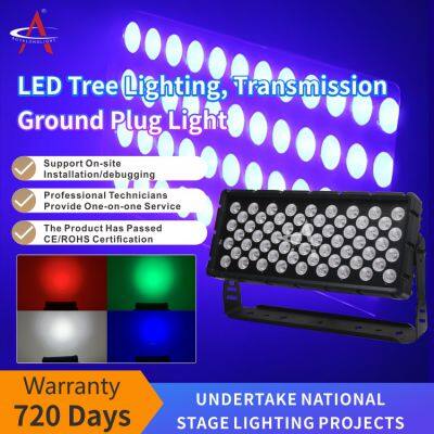 TG60 IP65 LED Waterproof Floodlight 60x15W RGBW 4in1 800W DMX Effect Light photo-2