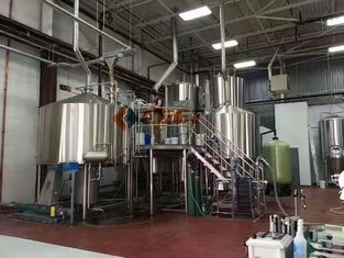 Large Scale Industrial Beer Brewing Equipment 3000l 5000l Adjustable Voltage photo-2