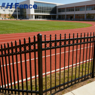 Steel Tubular Fence Outdoor Yard Ideas Fence Design for Sale in China