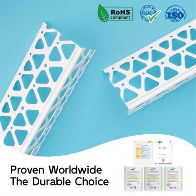 UV Resistant Lightweight PVC Corner Bead for Quick and Clean Wall Crack Repair Projects