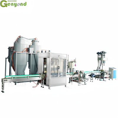 Automatic Bag on Valve Spray Can Filling Machine With Fire Extinguisher, Spray Paint Filling Machine Spray Can Filling Machine
