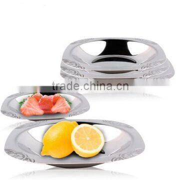 stainless steel soup bowl Square Dish plate