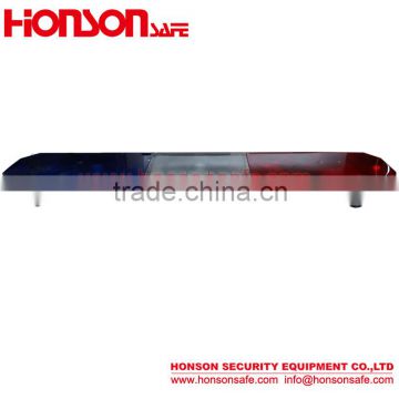 Low-profile Amber LED warning used signal lightbar with 100W Siren Speaker HS4120