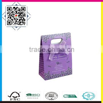 Fancy OEM decoration handmade paper bag