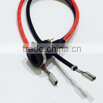 Plastic DC Jack 5.5x2.5mm To 187 Tab Terminal Cable Assembly