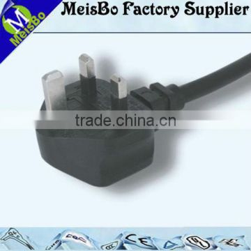 3 Pins U.K. ac power cord plug