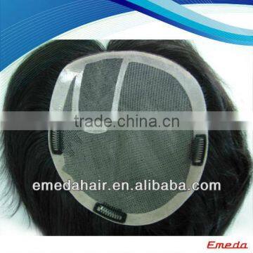 2014 Wholesale handsome 100% human hair high quality invisble mens wigs