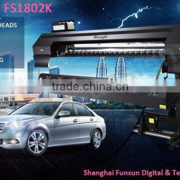 1.7m Dx5 Dx7 Head FunsunJet FS1700K Sublimation Outdoor Printer With 21sqm / Hour photo-2