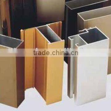 bronze finished aluminium extrusion for glass glazing