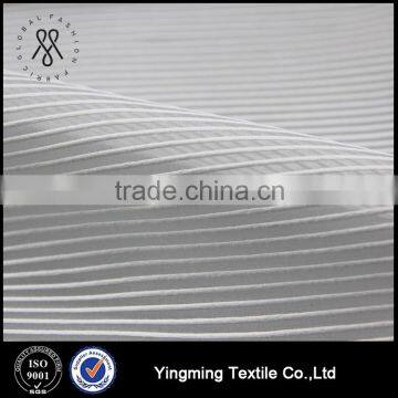 New Style 20D*10S 100% Polyester Jacquard Organza Fabric for Women's Fashion Dresses/Blouses/Shirts/Skirts