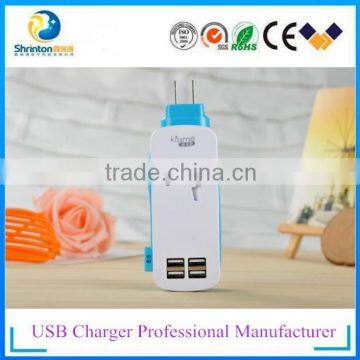 Multi Usb Travel Charger Home Charger Wall Charger EU,US, AU Plug photo-2