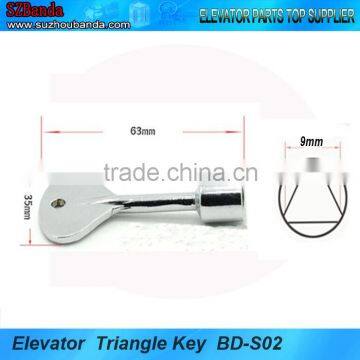 Elevator Door Parts Door Triangular key BD-S02