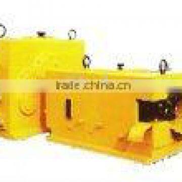 Conical twin-screw extruder gearbox