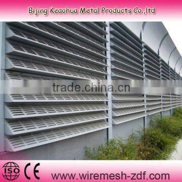 perforated sheet metal facade