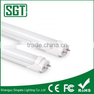 Manufacturer price led light T8 tube Aluminum+PC 110lm/W led tube