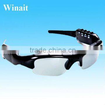 2012 NEW cheap DVR MP3 Sunglasses, 2.0 mage support TF/MicroSD