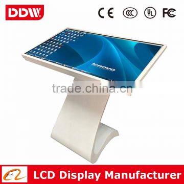 55 inch floor standing touch screen android indoor information kiosk