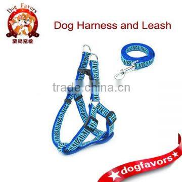 pet dog leash and 2.0cm zebra lace harness belt, Pet Products Manufacturers