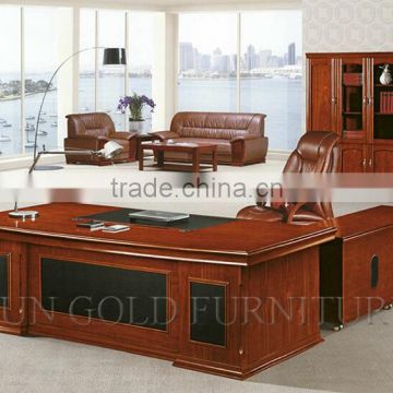 One-Step Office Furniture Solution Luxury Presidential Office Desk (SZ-OD533)