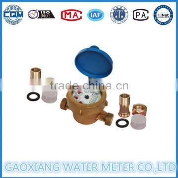 DN15mm Copper fittings For Smart Water Meter ,Multi Jet Water Meter