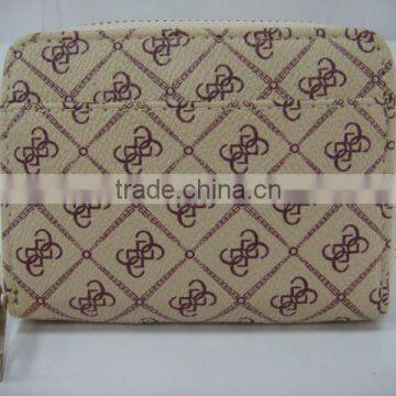 Ladies PU Leather Wallet With Coin Purse Section Holds Credit Card Holder
