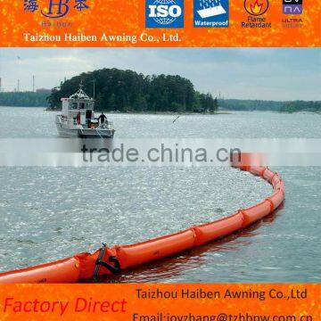 Waterproof PVC Tarpaulin Inflatable Fabric PVC For Oil Boom