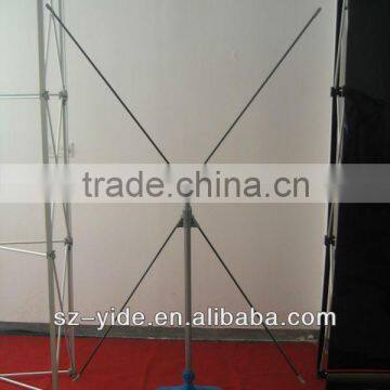 Water based x banner stand,outdoor banner frame