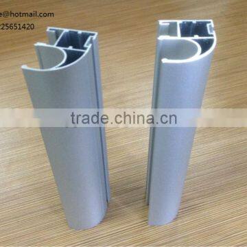 Silver white anodizing aluminum profile