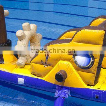 Hot Sale Sdult Outdoor Obstacle Course Equipment Pirate Ship Inflatable Water Obstacle Course for Sale Supplier's Choice photo-4