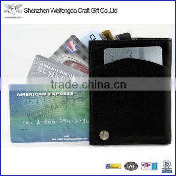 swivel business/credit/ID/bank card holder card wallet