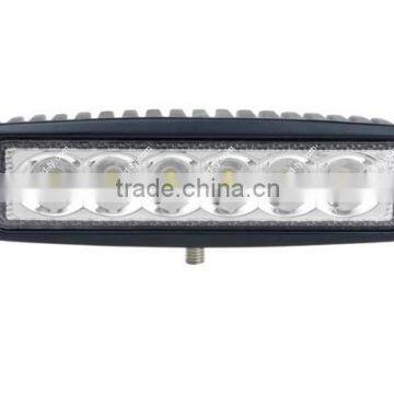 Hotsale! 18w LED Offroad Light Bar 12/24V LED Light bar For Truck/ATV/SUV/Jeep