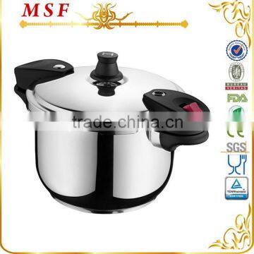 Safety non electric pressure cooker cookware set available stainless steel inner pot with transparent glass lid MSF-3792