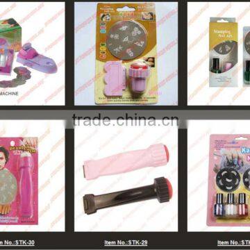 2014 !!! Salon Nail Art Express Decals Stamp Stamping Polish Design Kit Set Decoration[200413 ]