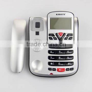 Hot selling auto-redial wired office table phone