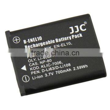 JJC for Li-ion Battery B-ENEL10 for OLYMPUS for Li-40B Battery