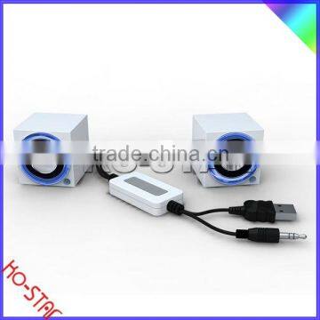 Best Sound Quality Home Theatre Cube Portable Mini Amplifier Speaker for Computer