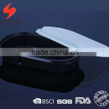 1000ml Microwavable disposable lunch box with FDA standard