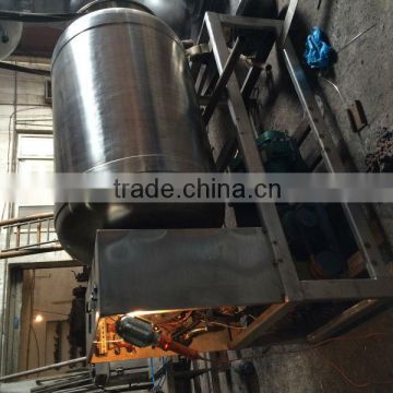 Vacuum tumbler machine for meat processing