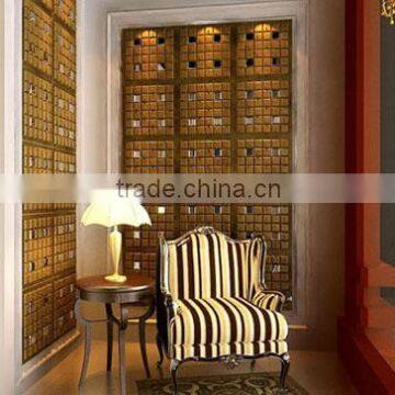 GLM Leather wall panel Interior decoration wood wall panelling ideas New HOT products bring you new profit