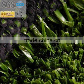 Fibril PE turf grass for tennis
