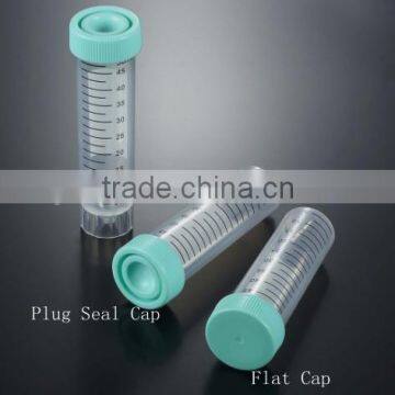 15ml/50ml Conical Centrifuge Tubes Plug Seal Cap with Printed/Mold Graduations