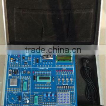 Microcontroller programmer kit,Electronic training kit,Microcontroller Experiment Equipment kit (module type AVR+PIC+MCS51)