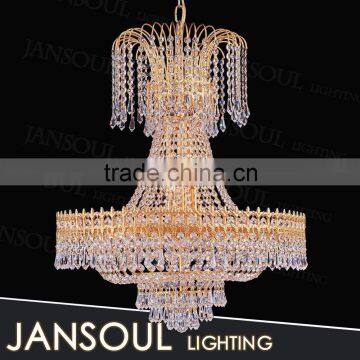 2015 modern empire large crystal chandelier pendant light with top k9 crystal                        
                                                Quality Choice