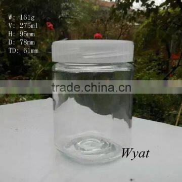 cheap round glass tissue culture jars with screw lids 240ml