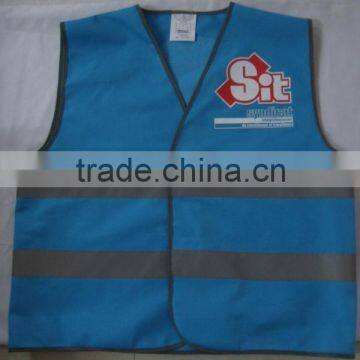 children reflective safety vest with hook and loop